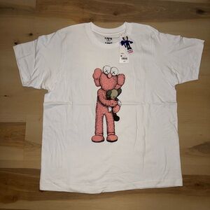 Uniqlo x KAWS Pink BFF Tee